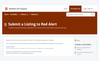 Portal - RedAlert Support2