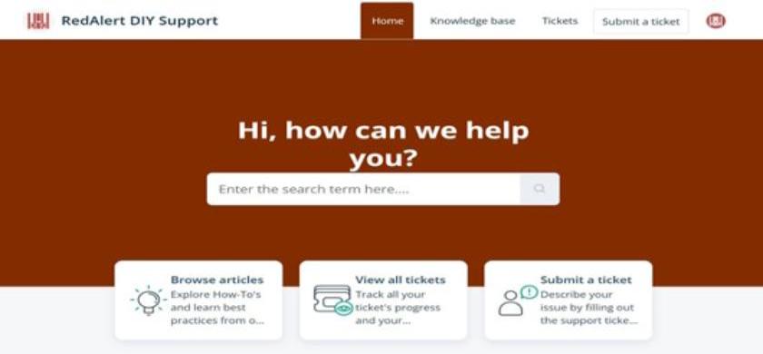 Portal - RedAlert DIY Support